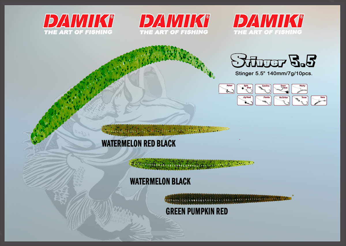 Damiki Stinger 5.5″ – Fti Fishing