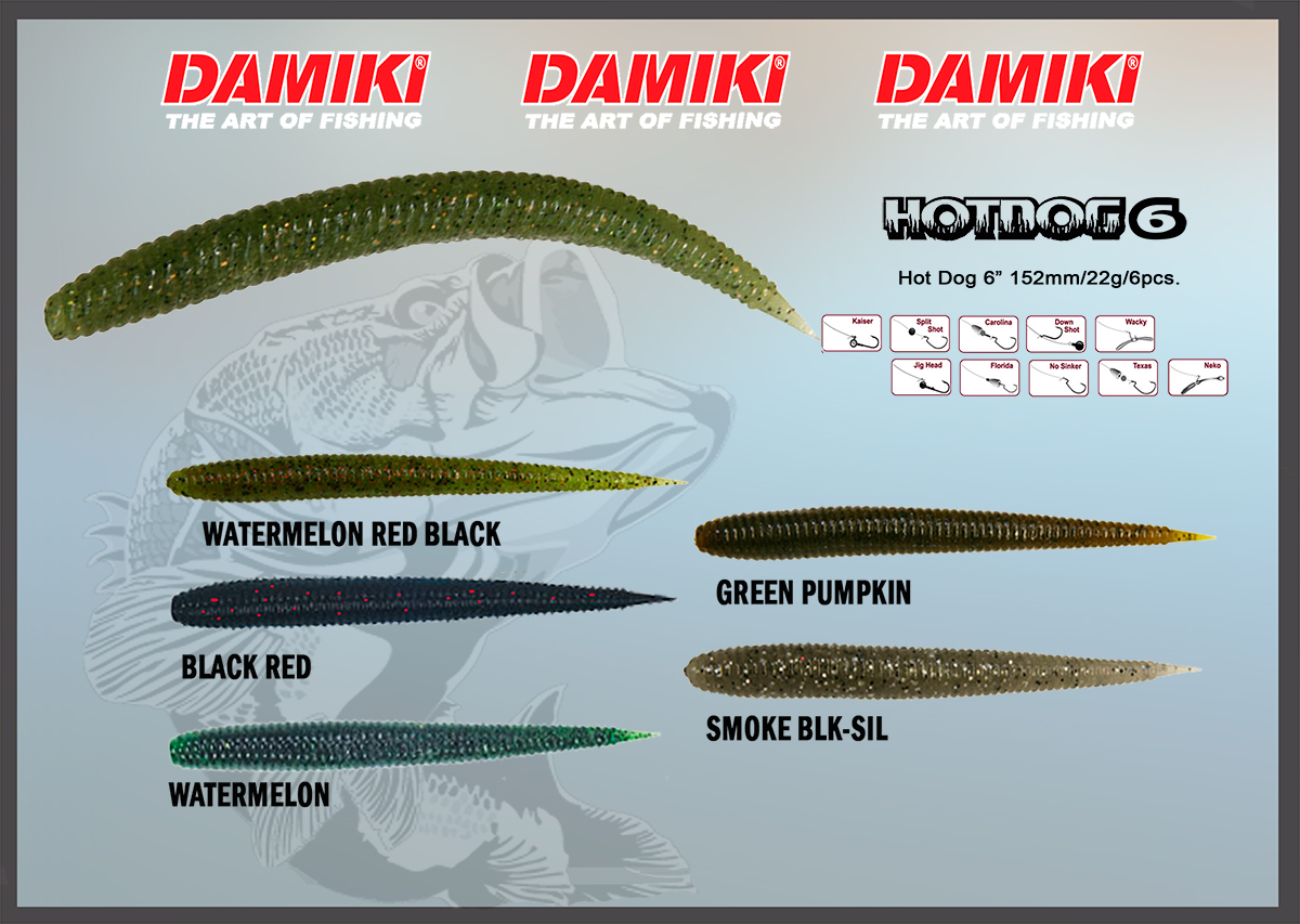 Damiki HotDog 6 – Fti Fishing